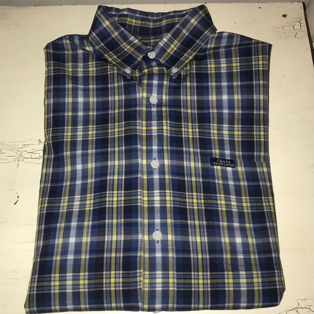 Plaid button down
